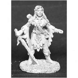 Miniatures Liriel Silverlocks 02458 Dark Heaven Legends Unpainted Metal $15.26 Miniature Novelty Toys