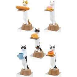 Cat Bakery Plastic Toy- Blind Box Includes 1 of 5 Collectable Figurines - Fun Versatile Decoration - Authentic Japanese Desig...