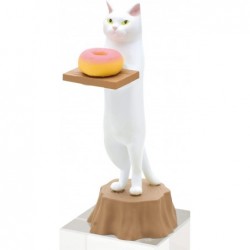 Cat Bakery Plastic Toy- Blind Box Includes 1 of 5 Collectable Figurines - Fun Versatile Decoration - Authentic Japanese Desig...