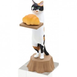 Cat Bakery Plastic Toy- Blind Box Includes 1 of 5 Collectable Figurines - Fun Versatile Decoration - Authentic Japanese Desig...