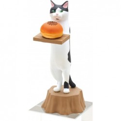 Cat Bakery Plastic Toy- Blind Box Includes 1 of 5 Collectable Figurines - Fun Versatile Decoration - Authentic Japanese Desig...