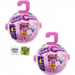 Shopkins Mini Pack Real Littles Snack Ball Micro Mart Mystery Mini Toys 2 Pack Bundle with 2 My Outlet Mall Stickers $63.03 M...