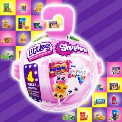 Shopkins Mini Pack Real Littles Snack Ball Micro Mart Mystery Mini Toys 2 Pack Bundle with 2 My Outlet Mall Stickers $63.03 M...