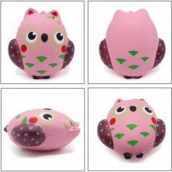 3 Pack Squishies Owl/Hedgehog/Rabbit Slow Rising Jumbo Animal Squishy Toys Super Soft Cute Stress Relief Squeeze Toys for Kid...