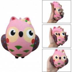 3 Pack Squishies Owl/Hedgehog/Rabbit Slow Rising Jumbo Animal Squishy Toys Super Soft Cute Stress Relief Squeeze Toys for Kid...