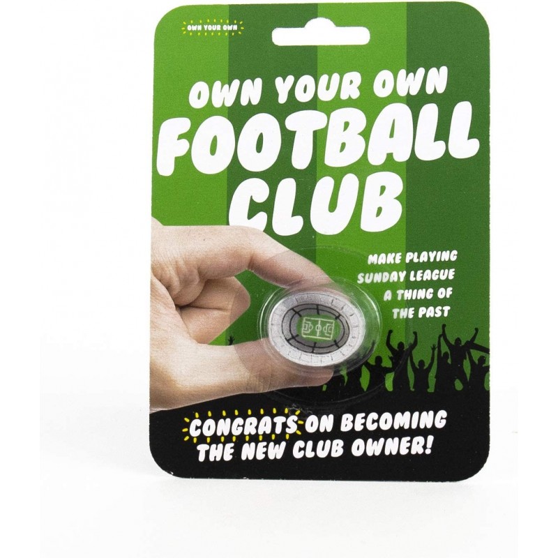 Own Your Own Football Club $16.46 Miniature Novelty Toys