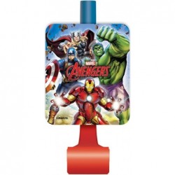 Avengers Party Blowouts | 5.88" x 2" | 8 Pcs $15.28 Miniature Novelty Toys