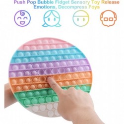 10x10in 144 Bubbles Glow Big Size pop Fidget Push Toy Autism Special Needs Stress Reliever Silicone Stress Reliever Toy Squee...