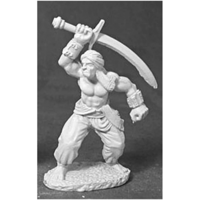 Miniatures Urji Arab Pirate 02439 Dark Heaven Legends Unpainted Metal $17.12 Miniature Novelty Toys