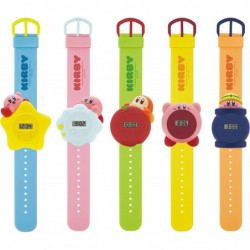 Kirby Digital Wrist Watch Blind Box - 1 of 5 Different Colorful Fun and Exciting Designs with LCD Display - Authentic Japanes...