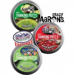 Crazy Aaron's Putty Mini Tins Rock N' Roll Ghost Chaser & Avocado Gift Set Bundle - 3 Pack (13.3g Each) $30.67 Slime & Putty ...