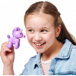 Squeakee Minis Sugapops The Unicorn |Interactive Toy Pet with Chat Back Multicolor (12317) $16.55 Squeeze Toys