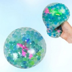 Jumbo Stress Ball - Giant Water Beads Ball with Sea Animal and Foam Jumbo Squeezing Ball Anxiety Relief Squishy Balls for Kid...