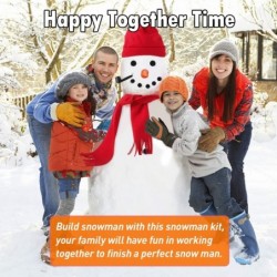 Snowman Kit 2 Pack Snowman Making Kit Outdoor Snowman Decorating Kit Make Your Own Snowman Kit with Family Friends $38.72 Cra...