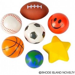 25 PC Stress Ball Toy Assortment 25 Pieces per Order $32.18 Squeeze Toys