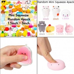 20 Pack Sensory Fidget Toys Set Kawaii Squeeze Mochi Squeeze Squeeze Ball Mesh and Marble Toy Stretchy String Colorful Sensor...