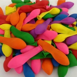 500pcs Small Latex Water Balloons Colorful Air Balloons Biodegradable Summer Splash Water Balloon Toys for Water Bomb Game Fi...