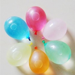 500pcs Small Latex Water Balloons Colorful Air Balloons Biodegradable Summer Splash Water Balloon Toys for Water Bomb Game Fi...