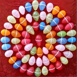 500pcs Small Latex Water Balloons Colorful Air Balloons Biodegradable Summer Splash Water Balloon Toys for Water Bomb Game Fi...