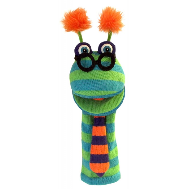 Knitted Puppet- Dylan 15 inches $46.10 Hand Puppets