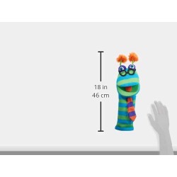 Knitted Puppet- Dylan 15 inches $46.10 Hand Puppets