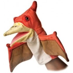 10" Velociraptor T-Rex Pteranodon Dinosaur Hand Puppet Bundle $48.65 Hand Puppets