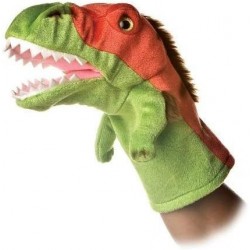 10" Velociraptor T-Rex Pteranodon Dinosaur Hand Puppet Bundle $48.65 Hand Puppets