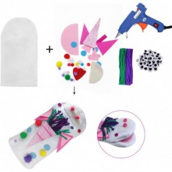 18Pcs Hand Puppet Craft Making Kit for Kids Art Craft Felt Puppet Creative Puppets DIY Hand Puppets kit $50.83 Hand Puppets