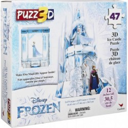 Disney Frozen 2 Hologram Puzzle 3D Olaf Anna Elsa Castle 47-Piece Plastic Jigsaw Puzzle $18.84 3-D Puzzles