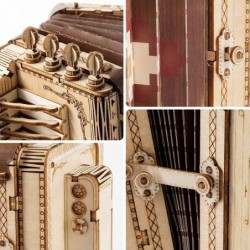 3D Wooden Puzzles for Adults Accordion Musical Instrument Model(TG410) $15.92 3-D Puzzles