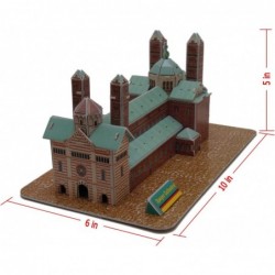 Creative 3D Puzzle Paper Model Speyer Cathedral DIY Fun & Educational Toys World Great Architecture Series 37 Pcs $19.31 3-D ...