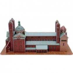 Creative 3D Puzzle Paper Model Speyer Cathedral DIY Fun & Educational Toys World Great Architecture Series 37 Pcs $19.31 3-D ...