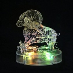 3D Crystal Puzzle with Light-up Base for Adult 3D Zodiac Puzzle Constellation Series of Aries $22.55 3-D Puzzles