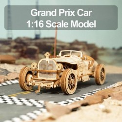 3D Wooden Puzzle for Adults-Mechanical Car Model Kits-Brain Teaser Puzzles-Vehicle Building Kits-Unique Gift for Kids on Birt...