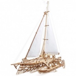 3D Puzzles for Adults Trimaran Merihobus - Wooden Mechanical Models Construction Craft Kits for Adults $95.35 3-D Puzzles