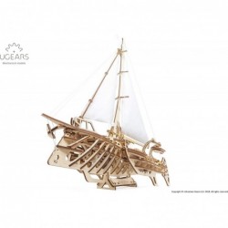 3D Puzzles for Adults Trimaran Merihobus - Wooden Mechanical Models Construction Craft Kits for Adults $95.35 3-D Puzzles