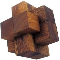 Notched Stick 3D Wooden Puzzle Brain Teaser $21.38 3-D Puzzles