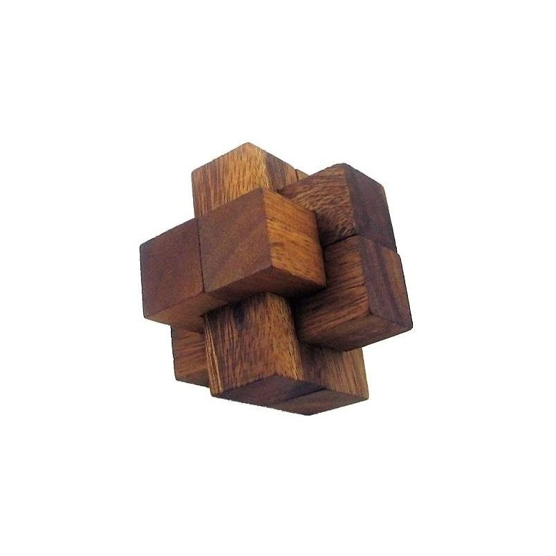 Notched Stick 3D Wooden Puzzle Brain Teaser $21.38 3-D Puzzles