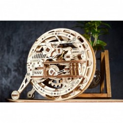 Mechanical Wooden 3D Puzzle Model Monowheel Construction Set $74.43 3-D Puzzles