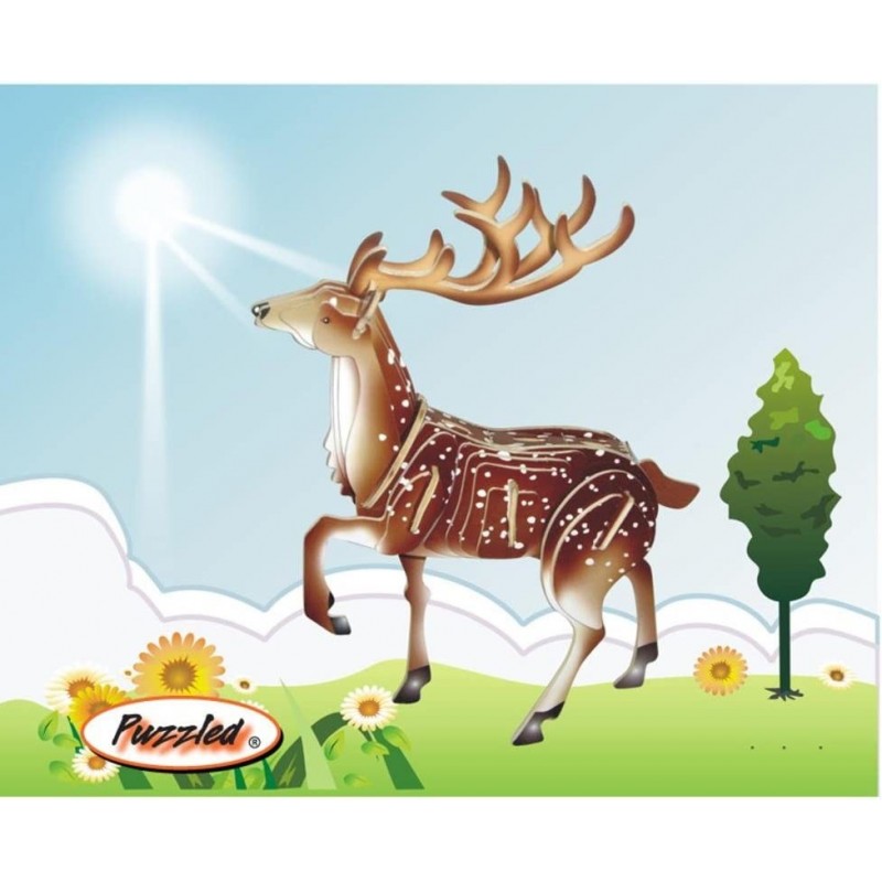 Deer Illuminated 3D Puzzle $26.80 3-D Puzzles