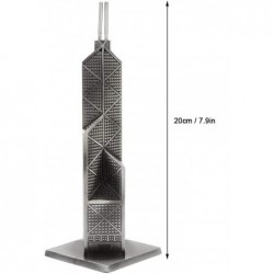 Metal Architecture 3D Models Bank of China Tower Model Architecture Model Kit Home Decor World Famous Architecture Ornaments ...