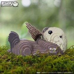 060 Sea Otter Eco-Friendly 3D Paper Puzzle [New Seal] $24.90 3-D Puzzles