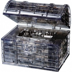 Pirate Ship Treasure Chest and Skull - Original 3D Crystal Puzzle Bundle 3 Items - $72.46 3-D Puzzles