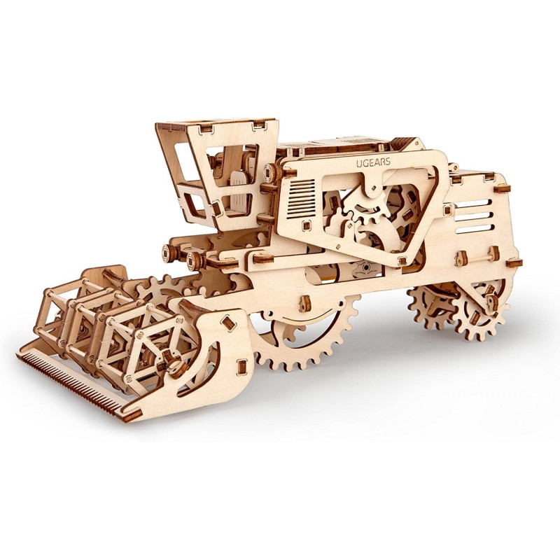 Mechanical Models 3-D Wooden Puzzle - Mechanical Combine Harvester $62.83 3-D Puzzles