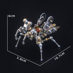 3D Metal Puzzle Insect Model Kit DIY Assembly Jigsaw Mantis Puzzle Model Building Kit for Adults Kids Mechanical Model Educat...