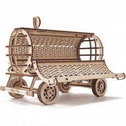 Trailer for Tractor Addition - 11.8 x 5.3 inches - 3D Wooden Puzzle for Adults and Kids to Build $66.03 3-D Puzzles