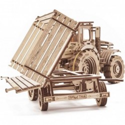 Trailer for Tractor Addition - 11.8 x 5.3 inches - 3D Wooden Puzzle for Adults and Kids to Build $66.03 3-D Puzzles