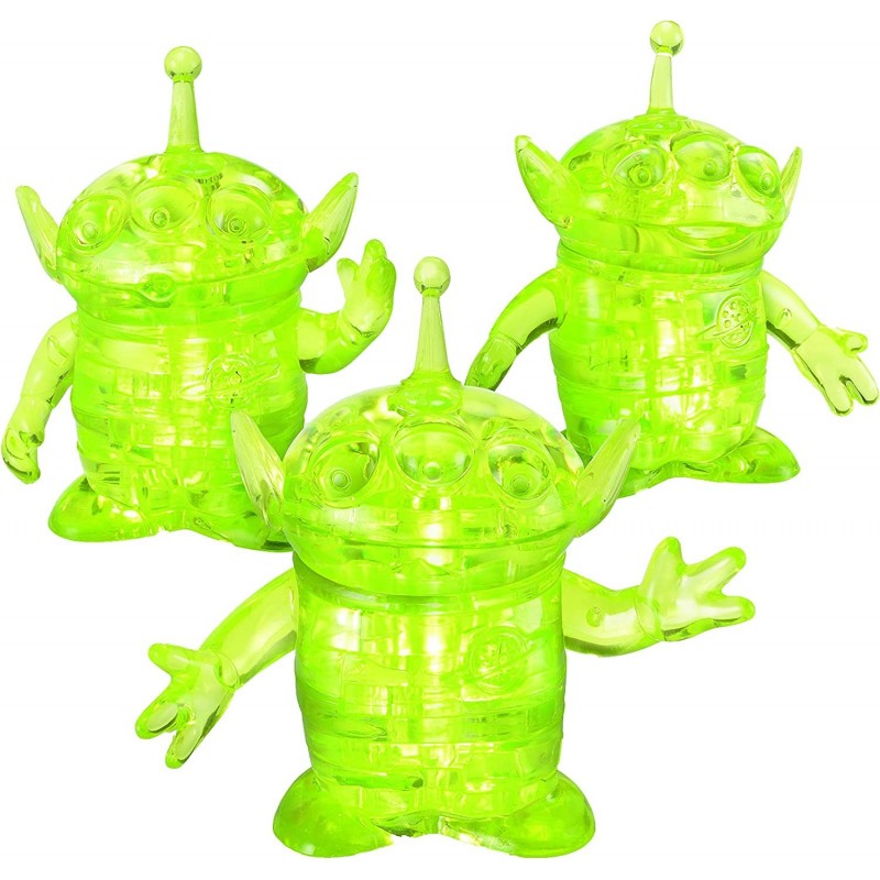 (BEPUA) Licensed Crystal Puzzle-Toy Story Aliens $24.00 3-D Puzzles