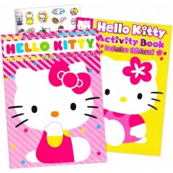 Hello Kitty Coloring Book and Stickers ~ 96 pg Coloring Book and Over 80 Hello Kitty Stickers plus Bonus Stickers $17.30 Kids...