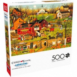 Charles Wysocki - Blackbirds Roost at Mill Creek - 500 Piece Jigsaw Puzzle $18.40 Jigsaw Puzzles